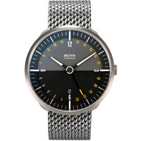 BOTTA MONDO GMT Automatikuhr mit 2 Zeitzonen