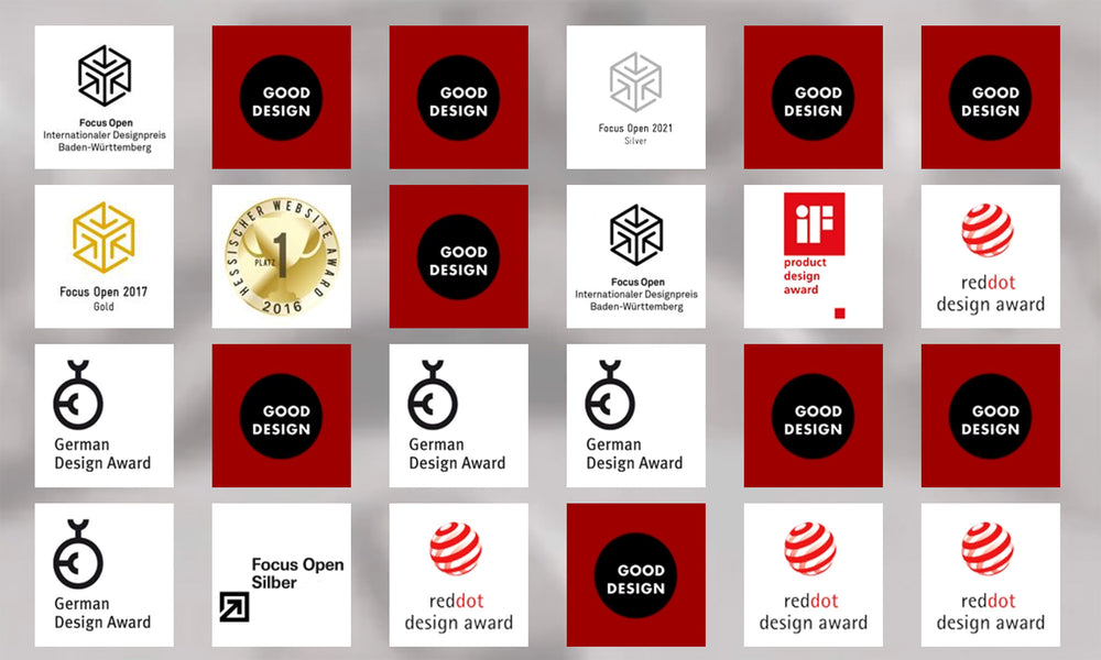 BOTTA Designer Uhren – ausgezeichnet mit über 70 internationalen Design Awards wie Red Dot, iF und Good Design Award für höchste Qualität und einzigartiges Design.