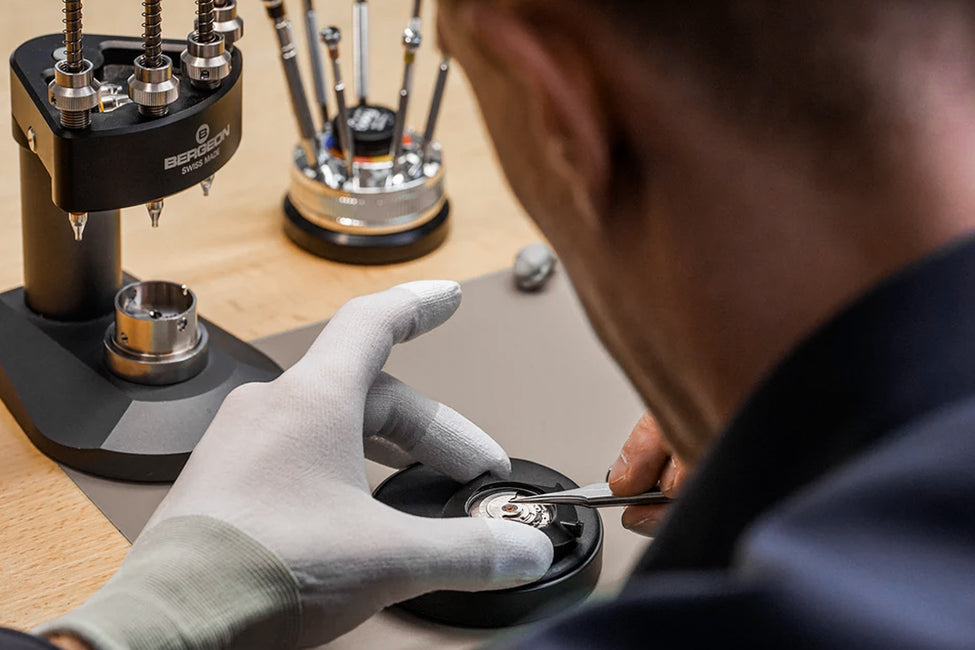 BOTTA Uhr in der Produktion