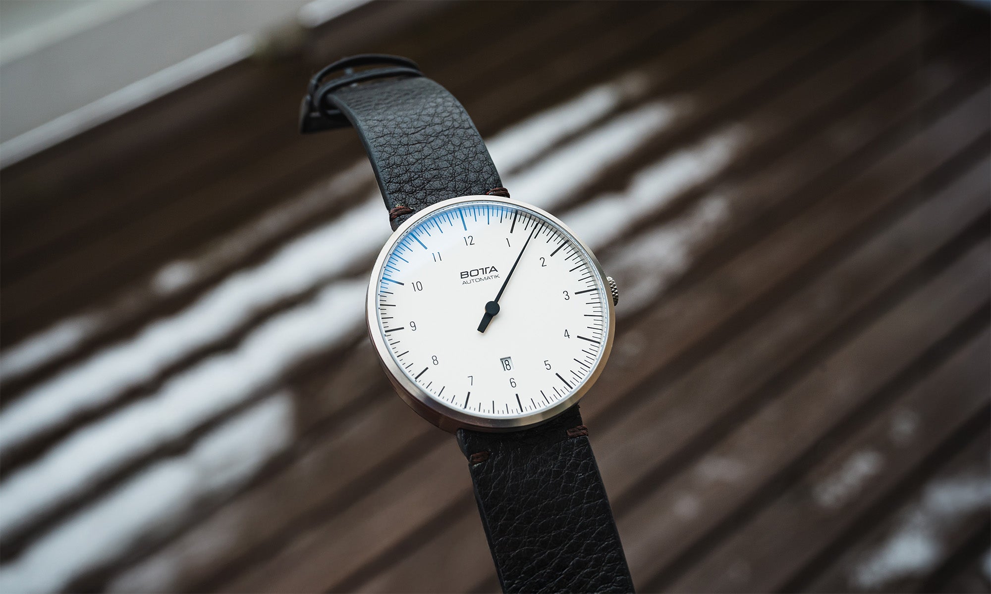 ドイツ製 Botta Design｜UNO Quartz｜ブラック UNO Automatic Single-Hand Watch – The Original from BOTTA