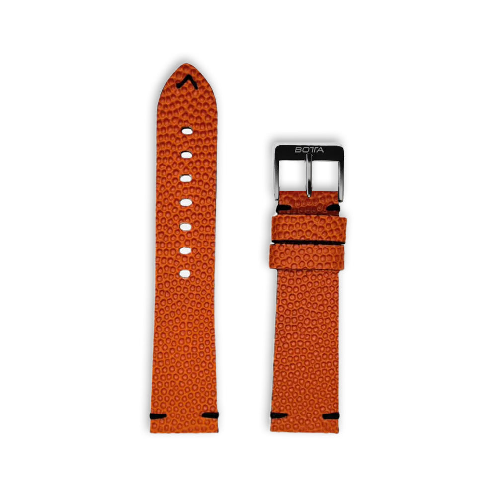 Uhrenarmband aus Basketballleder