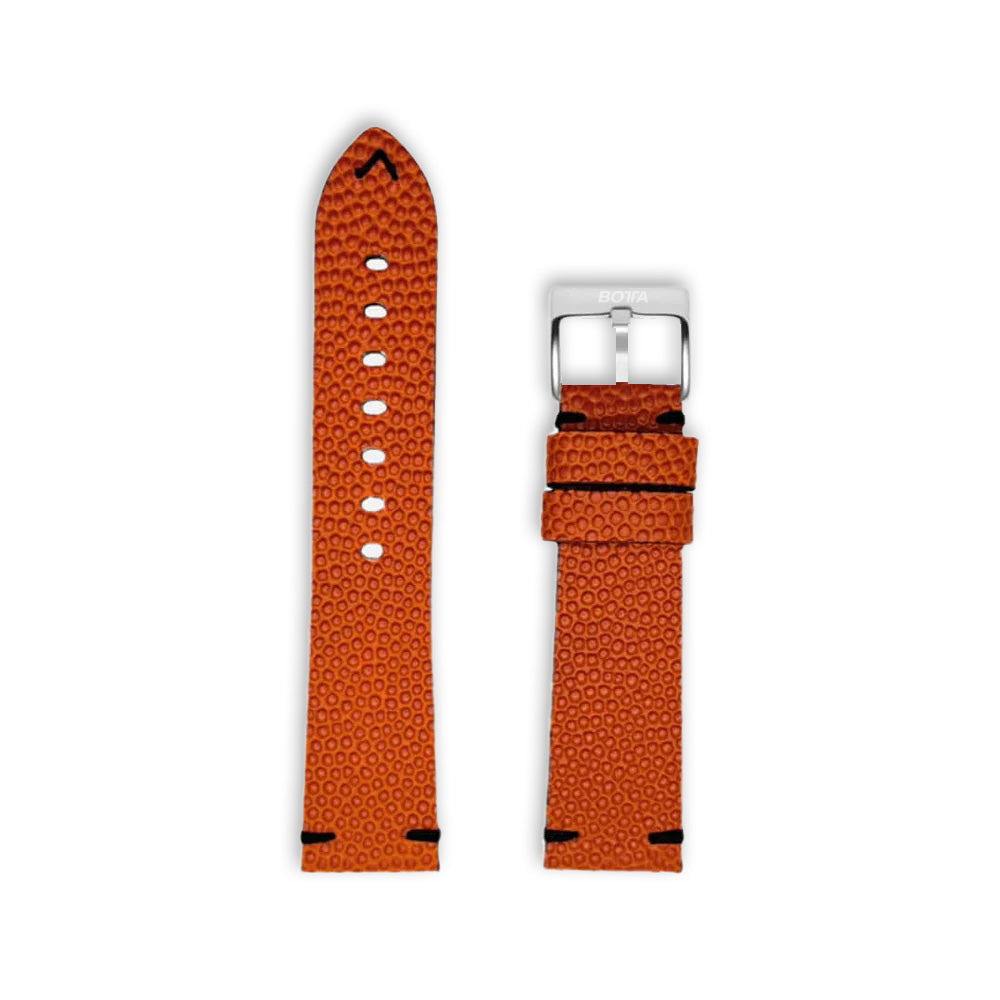 Uhrenarmband aus Basketballleder