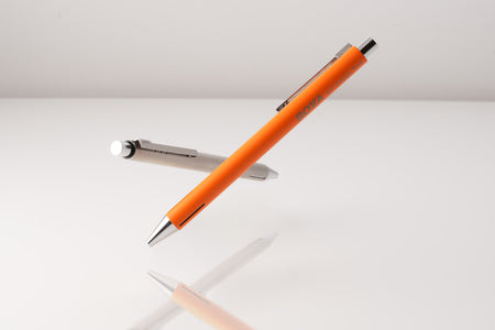 Titanium-colored ballpoint pen