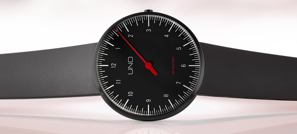 ドイツ製 Botta Design｜UNO Quartz｜ブラック Buy UNO 35 Edition 40 mm single-hand quartz watch