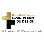 2025 | Grand Prix du Design 2025 | Gold Winner 2025 Consumer Goods; Wanduhr UNO 24 Slate