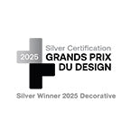 2025 | Grand Prix du Design 2025 | Silver Winner 2025 Decorative; Wanduhr UNO 24 Slate